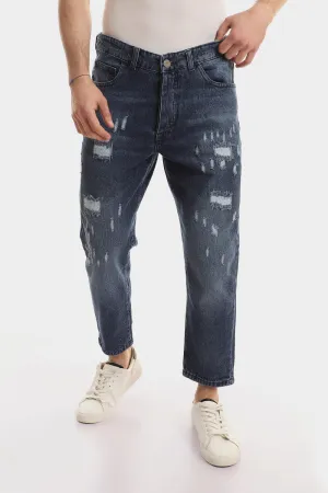 High Quality Holiday Vibes Winter Warmth Front Wash With Splatter Colors Heather Jeans
