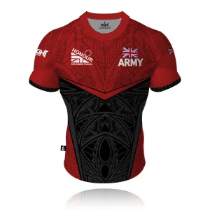 Multi Directional Stretch Honour Our Armed Forces - British Army Remembrance - Rugby/Training Shirt