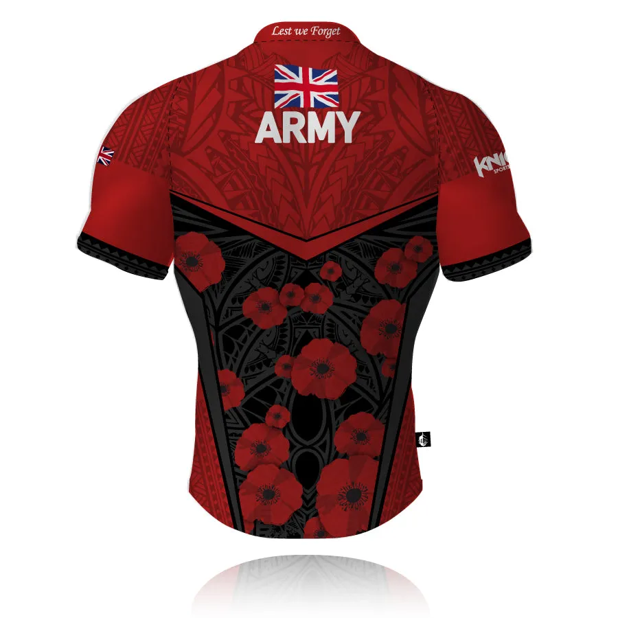 Timeless Style Honour Our Armed Forces - British Army Remembrance - Rugby/Training Shirt