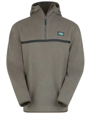 Retro Print Abstract print Ridgeline Kodiak Fleece Smock