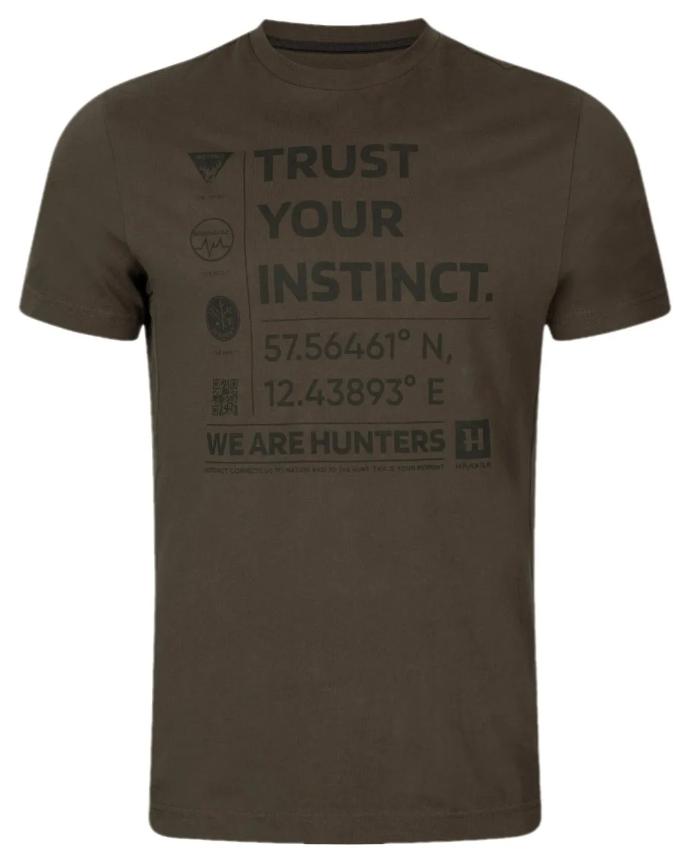 Harkila Instinct Short Sleeve T-Shirt Relaxed Wearable Cozy Vibe