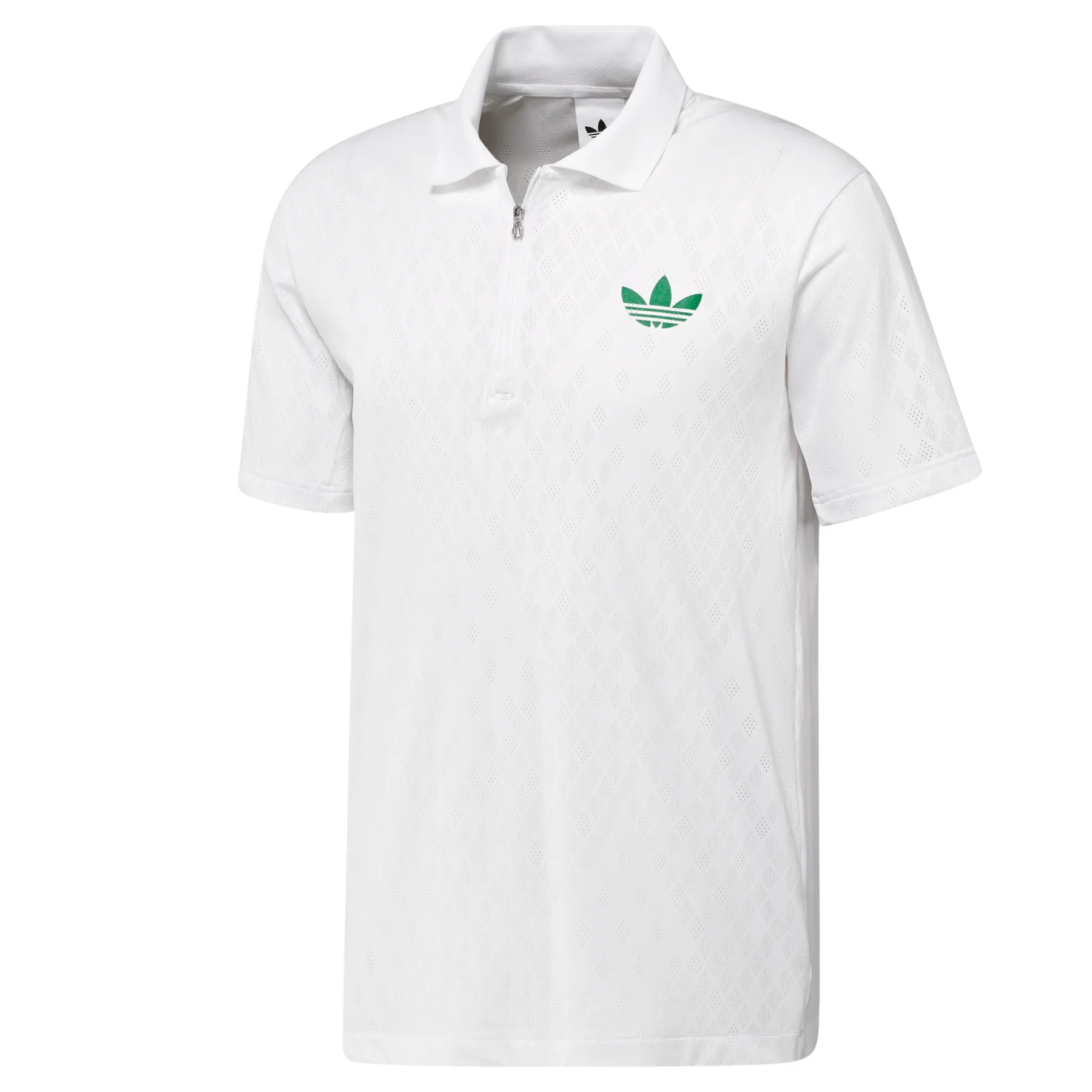 Simple Layer Adidas Tennis Pro Climacool  FreeLift Mens Polo Shirt - White
