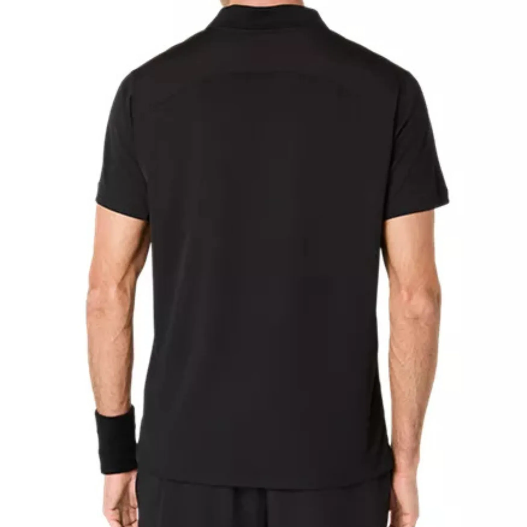 Golf Tournament Asics Court Mens Tennis Polo - Performance Black