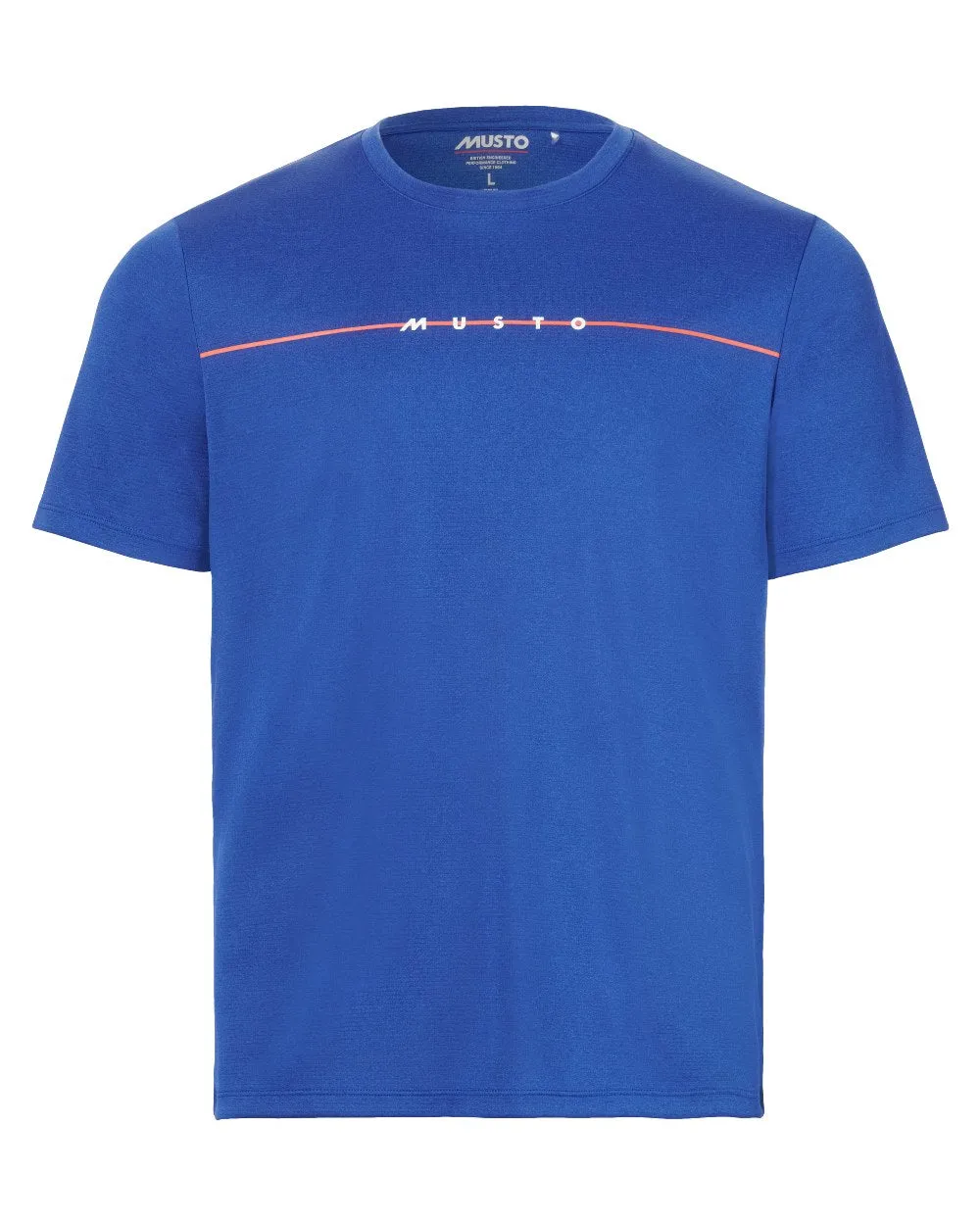 Musto Mens Evo Sunblock Graphic Short Sleeve T-Shirt EcoConscious Processing