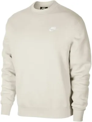 Nike Sportswear Club Crew Sweat Shirts Mens BV2662-072 Cool Comfort Trendy Outfit