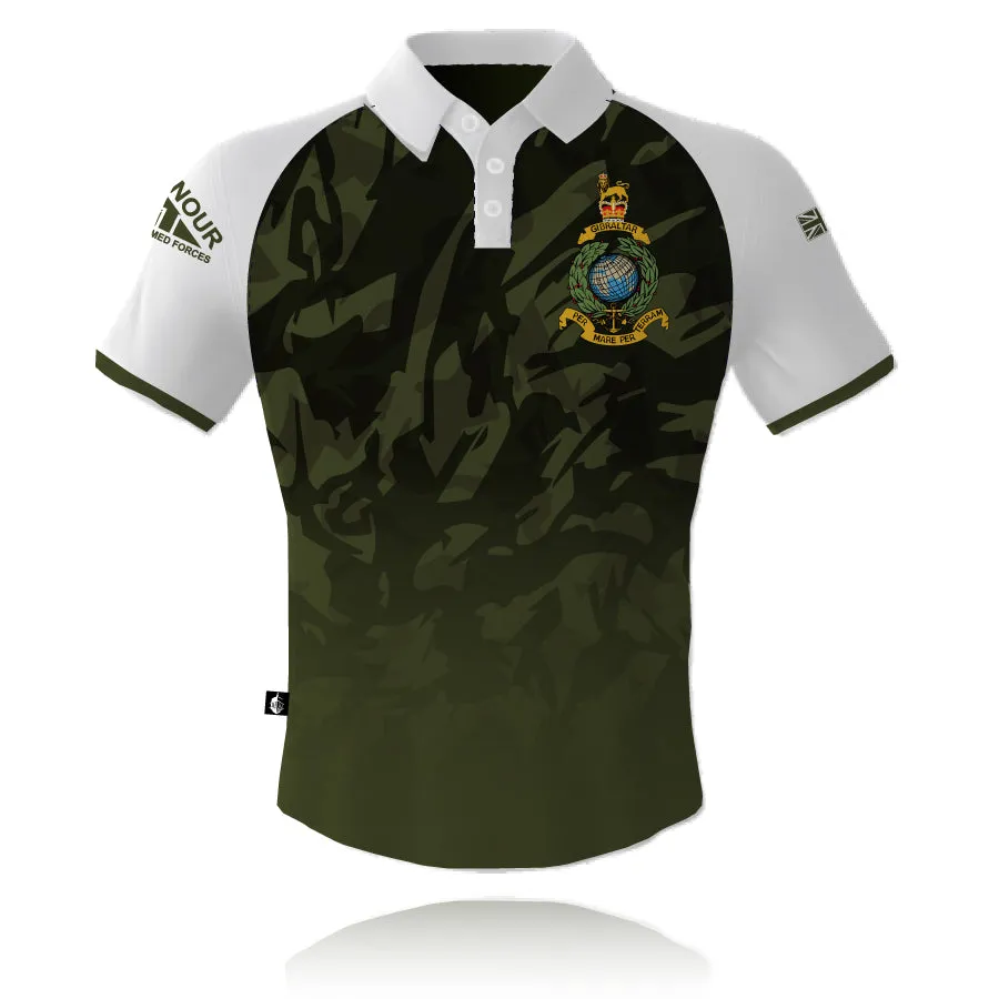 Layerable Style Urban Explorer Royal Marines - Honour Our Armed Forces - Tech Polo