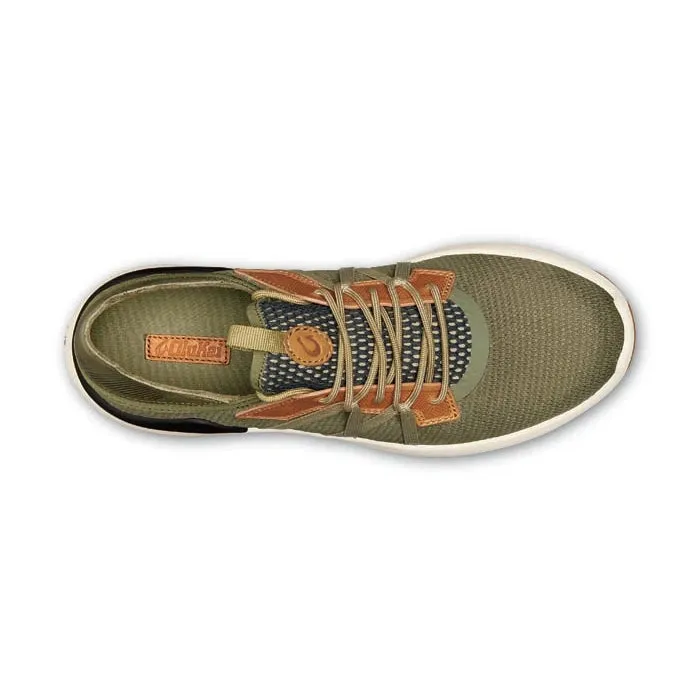 Mens Olukai Mio Li in Hunter/Lava Rock Wide Path