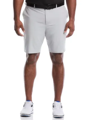 Hygienic Antimicrobial Layer Big & Tall 10" Flat Front Stretch Golf Short