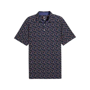 MATTR Paradise Golf Polo Button Down Collar