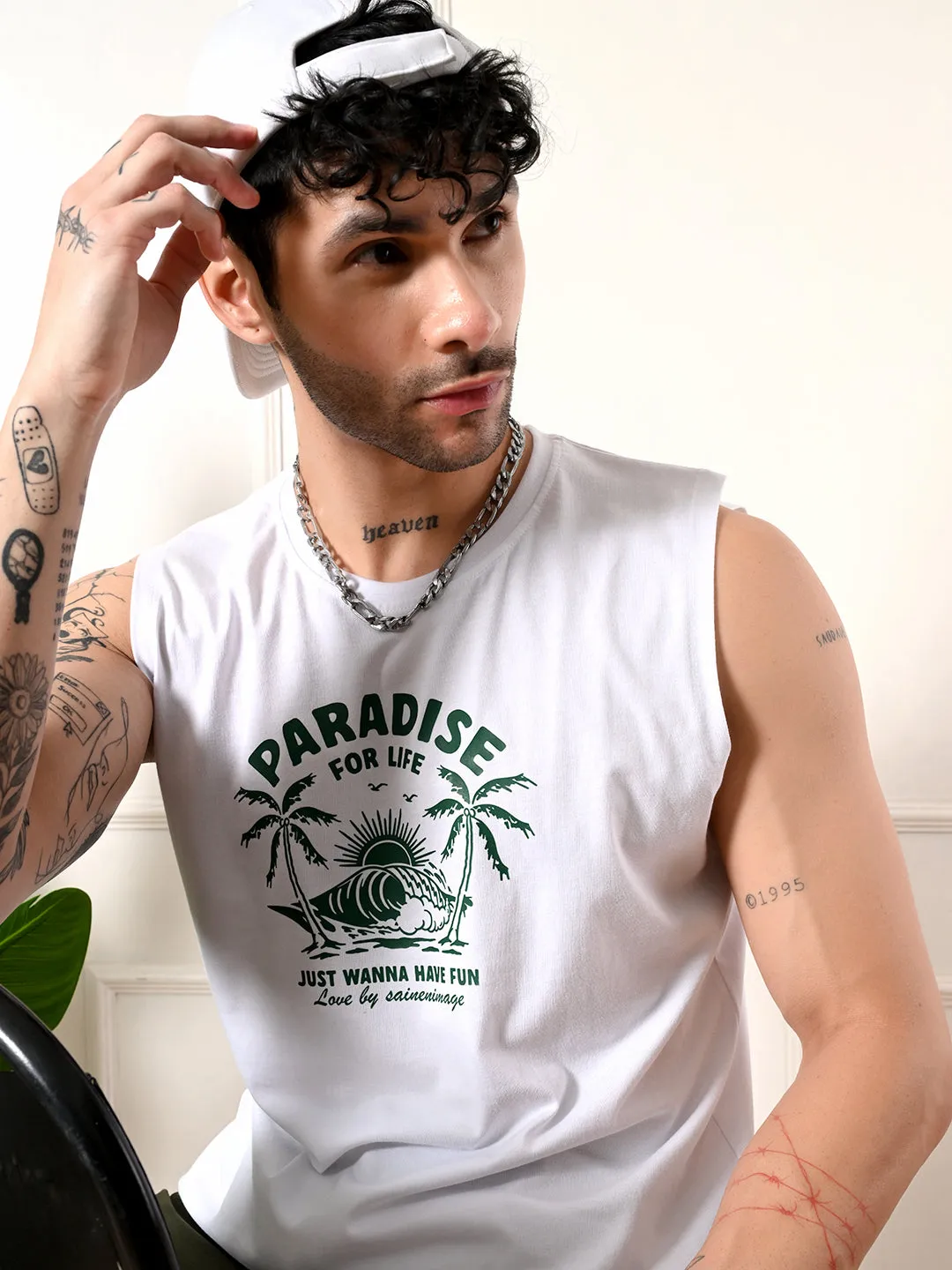 Casual Footwear WaterRepellentCoating Easy-wear Paradise Cotton Sando ?C White