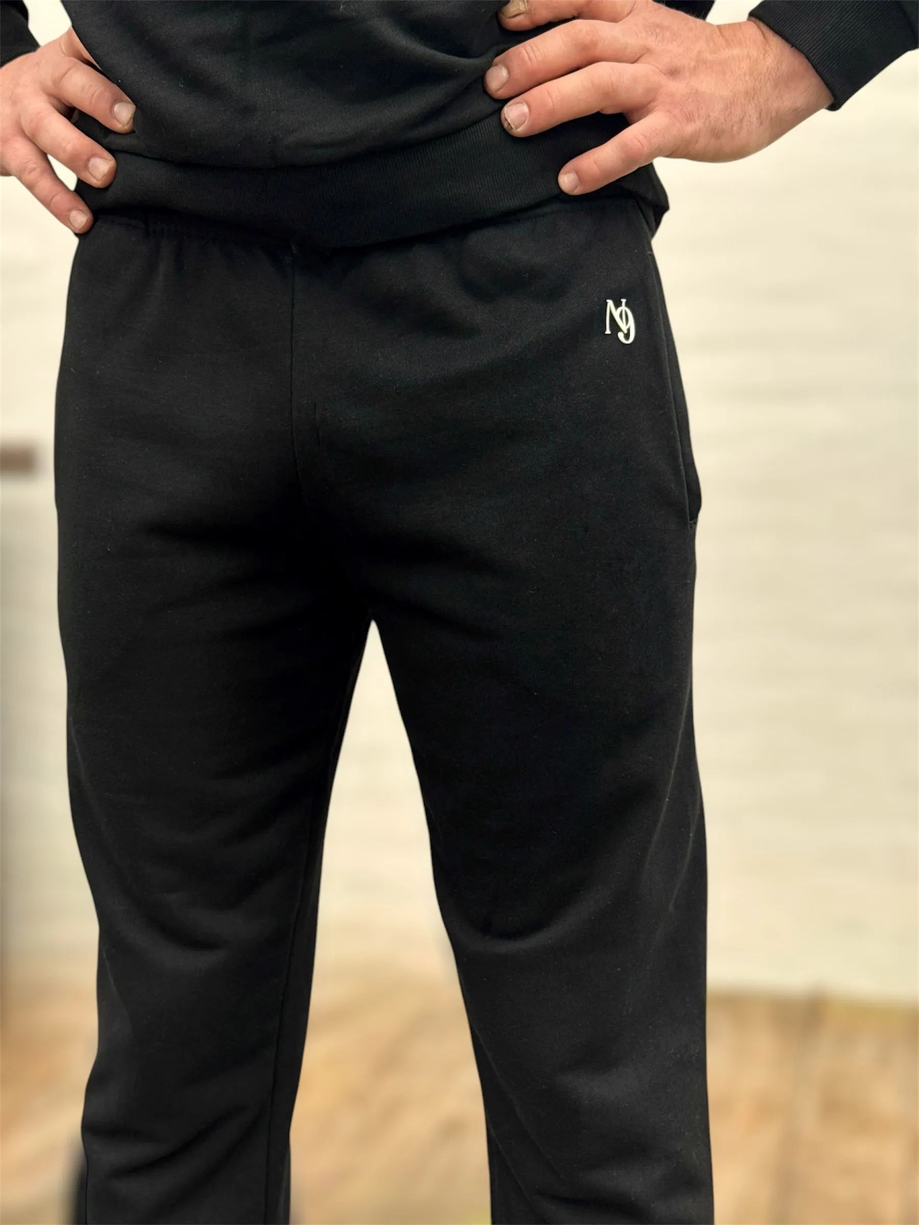 MachineWashable Mr. Rafal Essential Joggers - Black