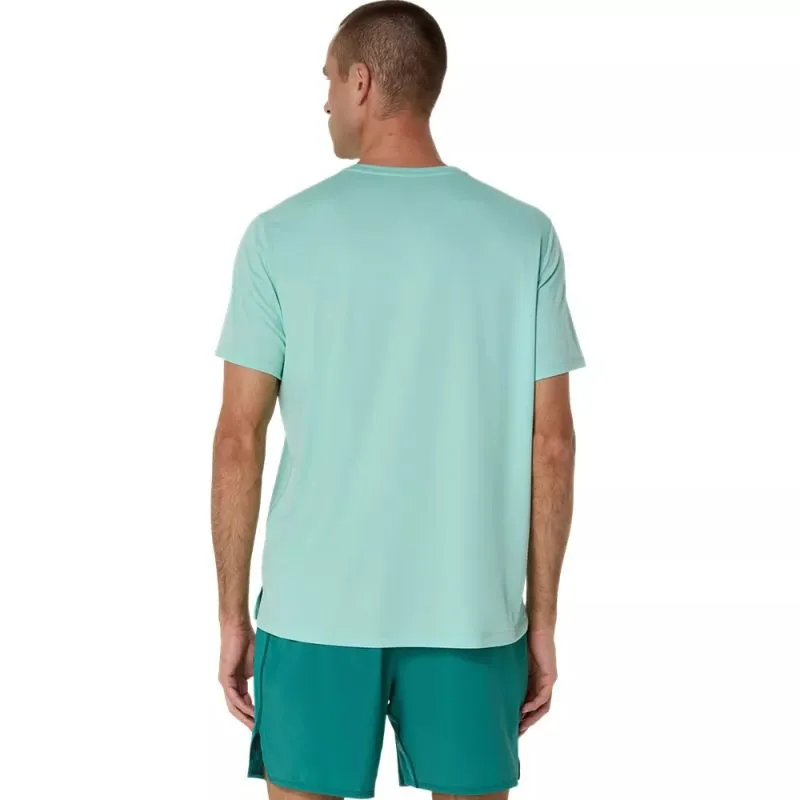 ASICS Mens Silver SS Running Top Halloween