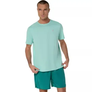 ASICS Mens Silver SS Running Top SkinFriendlyFibers