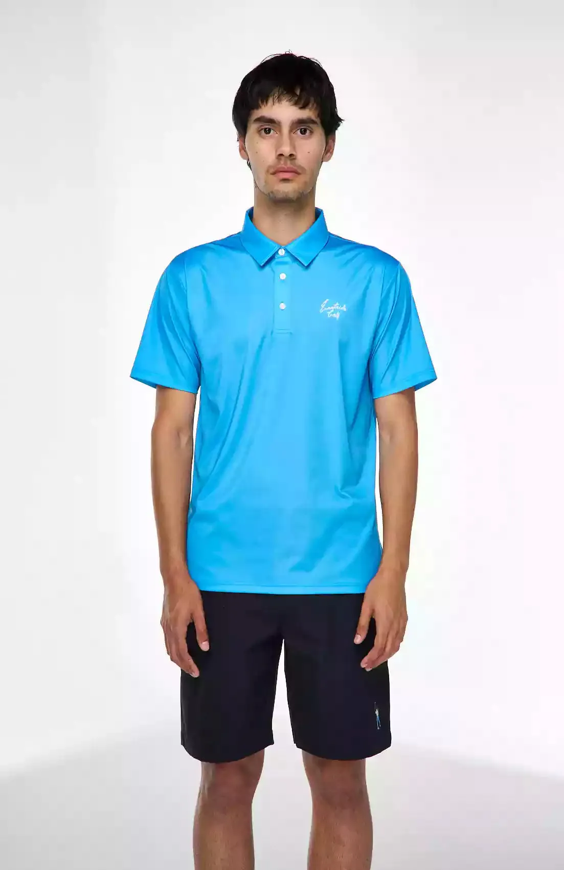 Breathable Cotton Blend Signature Golf Polo