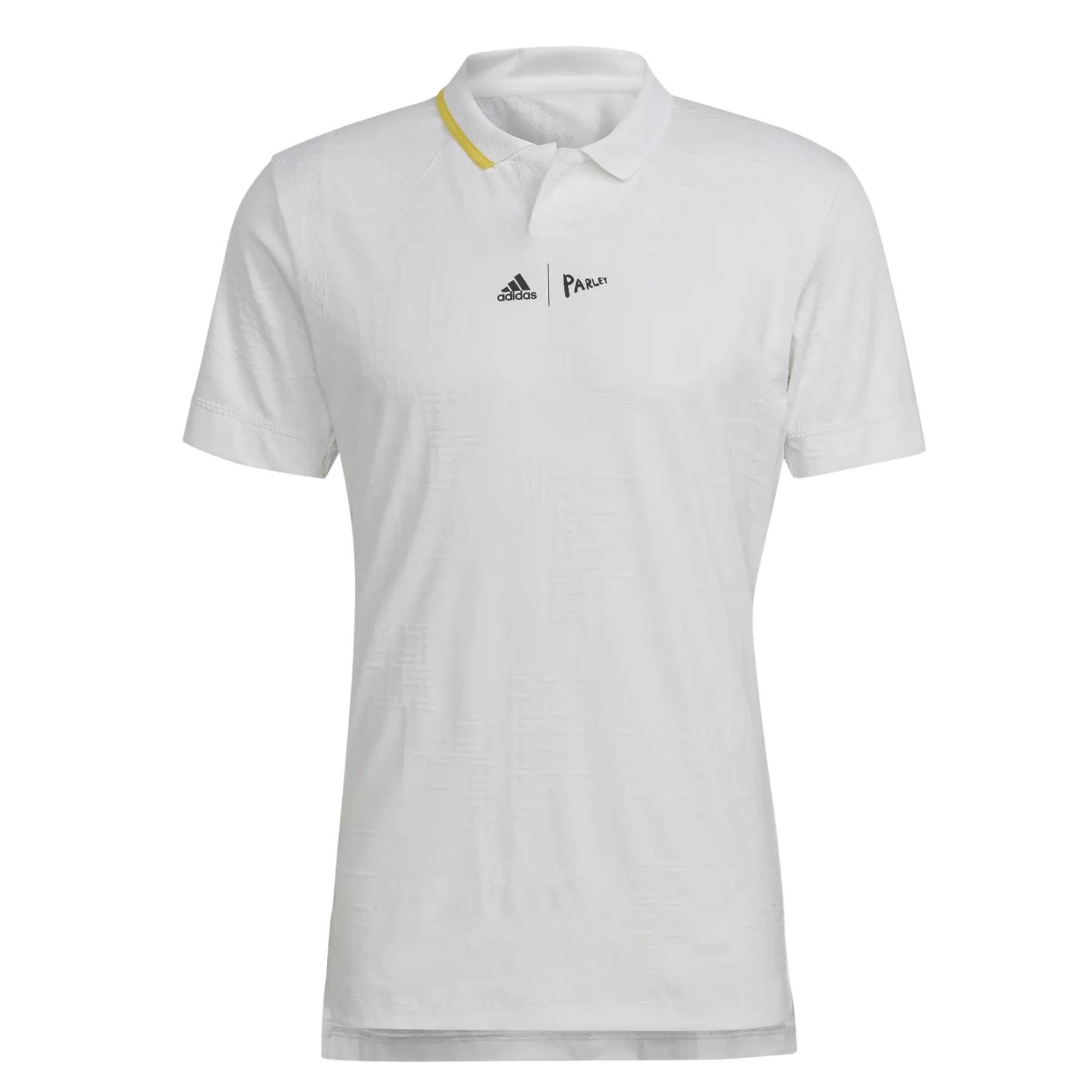 Sustainable Production Certification Adidas London Free Lift Polo Shirt - White