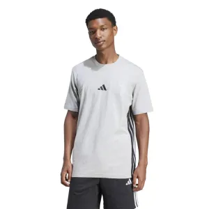 Adidas Mens Essentials 3-Stripes Single Jersey Tee Comfort Fit Design Relaxed and Comfy