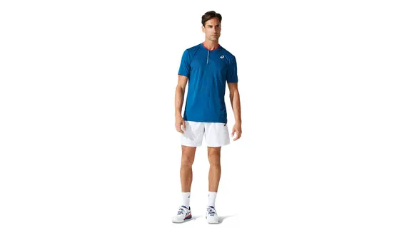 Asics Court 7 In Short - Brilliant White Quick Response Fit dress shirt