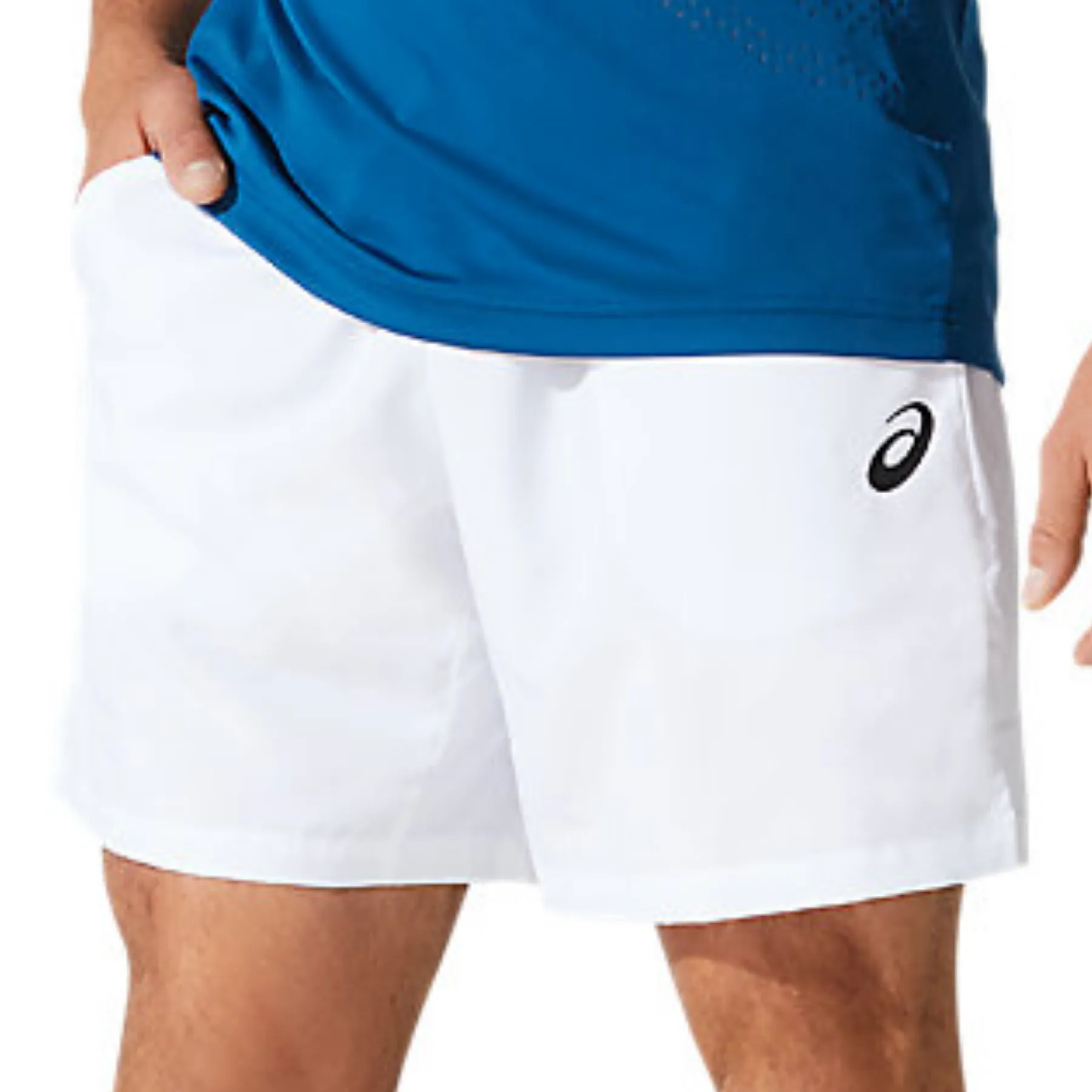 Asics Court 7 In Short - Brilliant White Everyday Basic