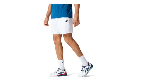 No Slip Grip Asics Court 7 In Short - Brilliant White