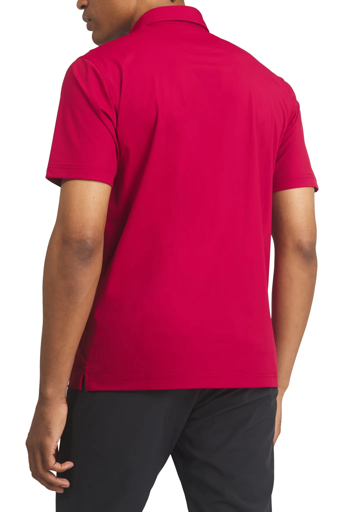 Relaxed Shirt Snap Placket Polo