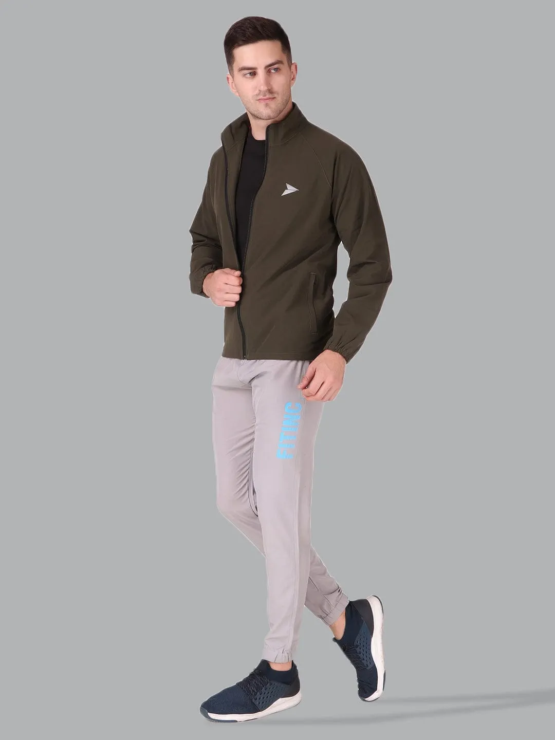 Sporty Active Jacket - Olive Bride Side Family Style