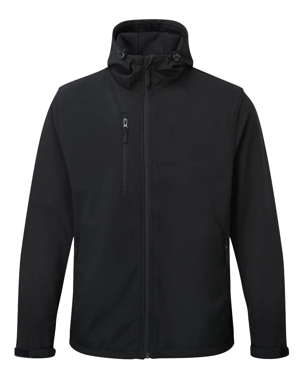 Fort Holkham Hooded Softshell Jacket Stretch Ease Late Breeze