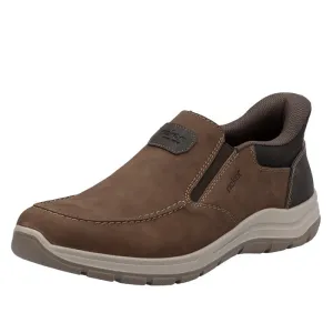Mens Rieker Todd 55 in Brown/Moro/Braun Contoured Footbed