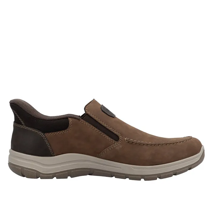 Energy Walk Compression Molded Midsole Mens Rieker Todd 55 in Brown/Moro/Braun