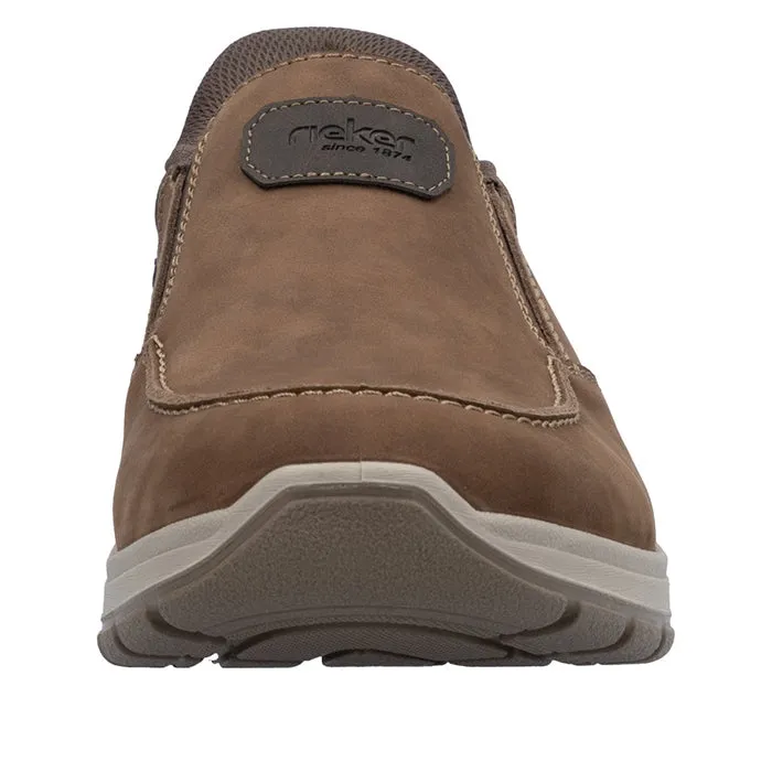 Mens Rieker Todd 55 in Brown/Moro/Braun Date night Ankle wrap