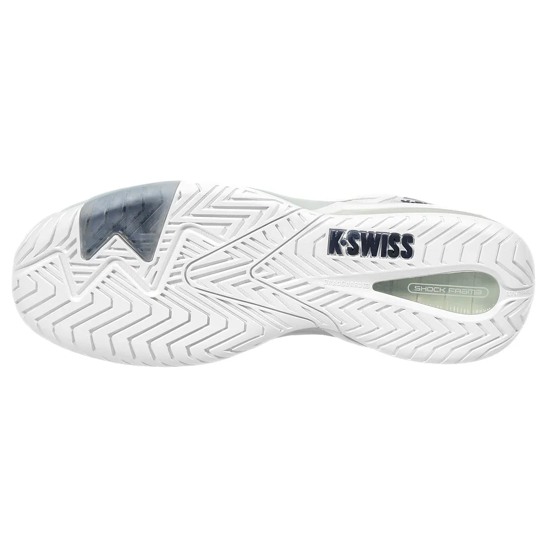 K-Swiss Men's Ultrashot 4 - White/Peacoat Speed Focus Zero Gravity Foam