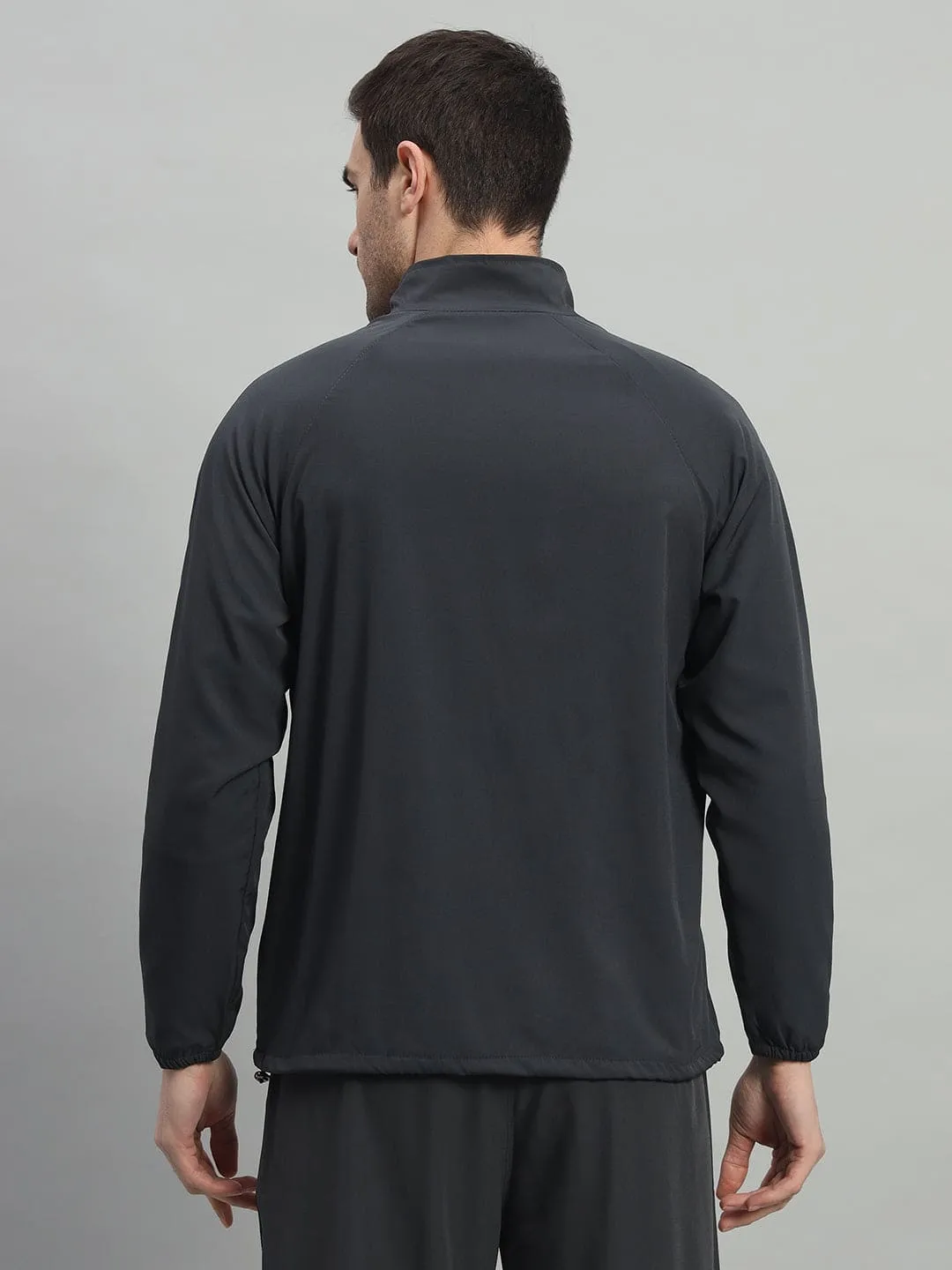 Faith Core Street Fest Track Performance Jacket - Dark Grey