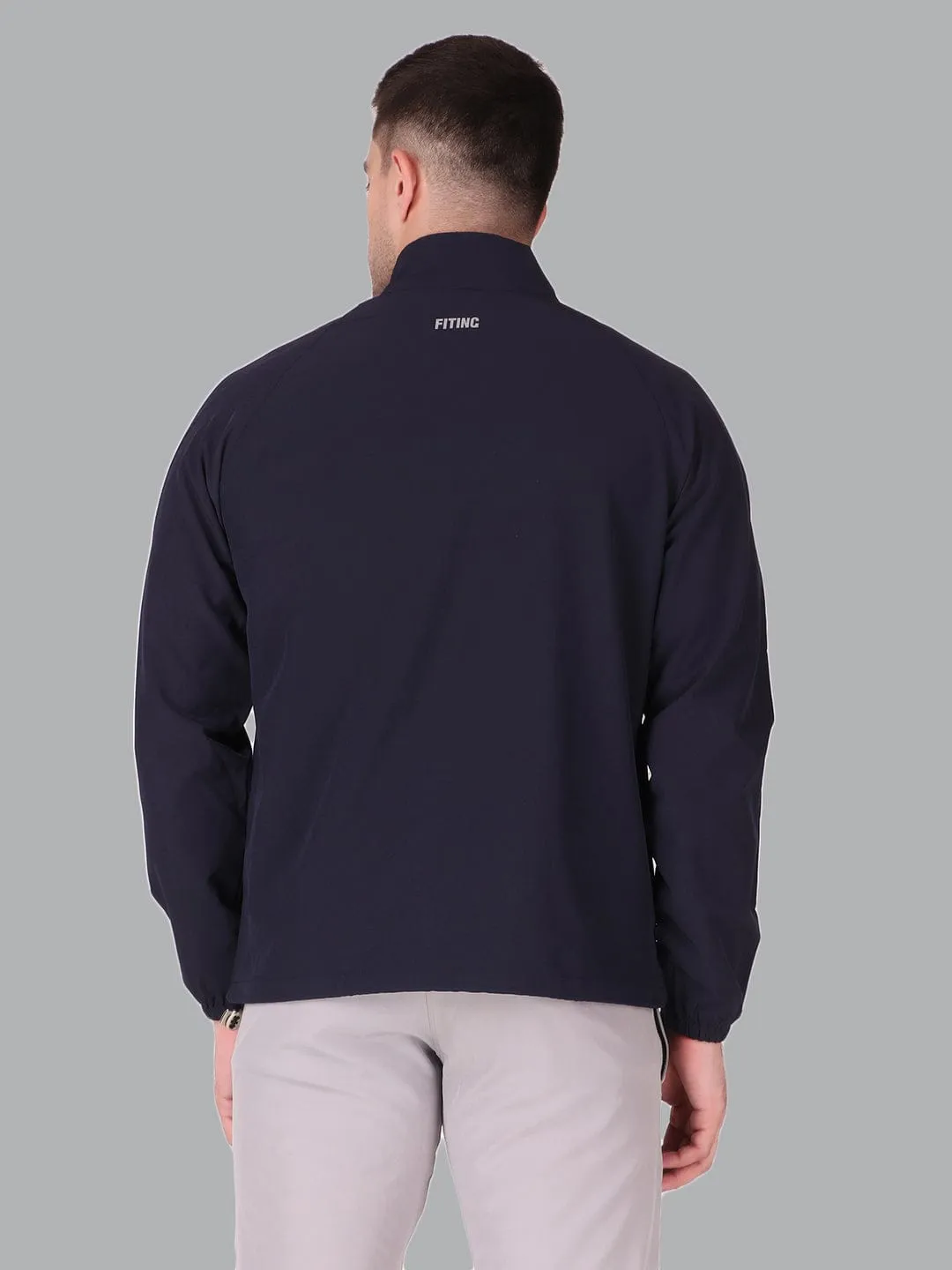 Holiday Ease Sporty Active Jacket - Navy Blue