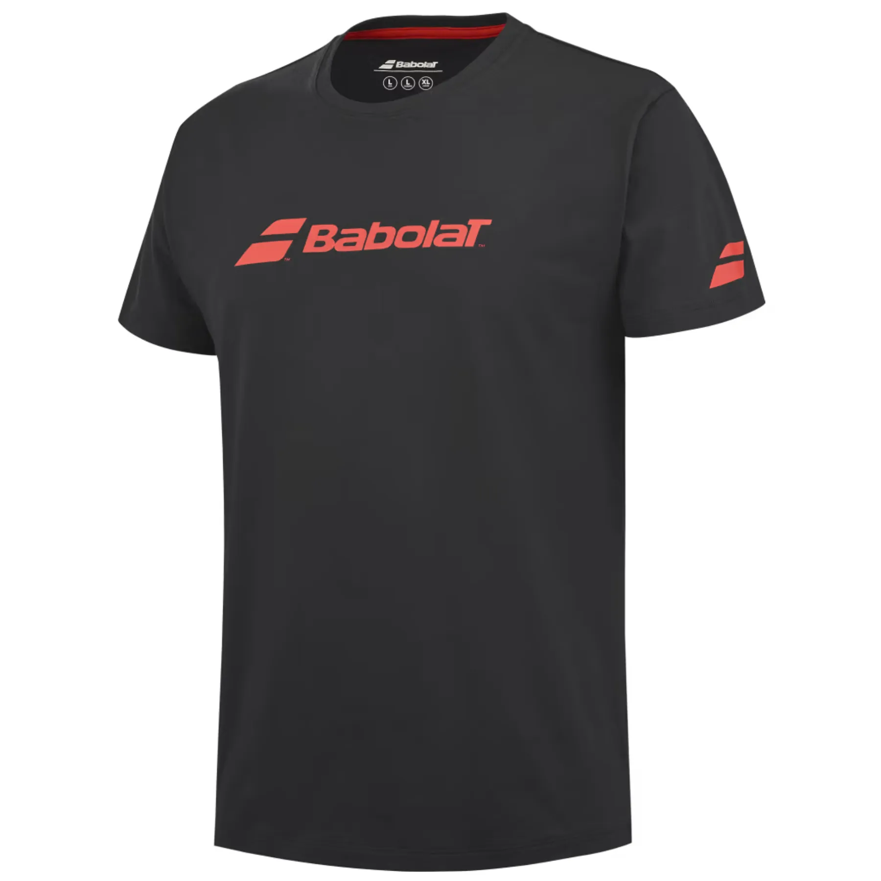 V-Neck V neck Babolat Exercise Men Tee 2000 - Black/Black