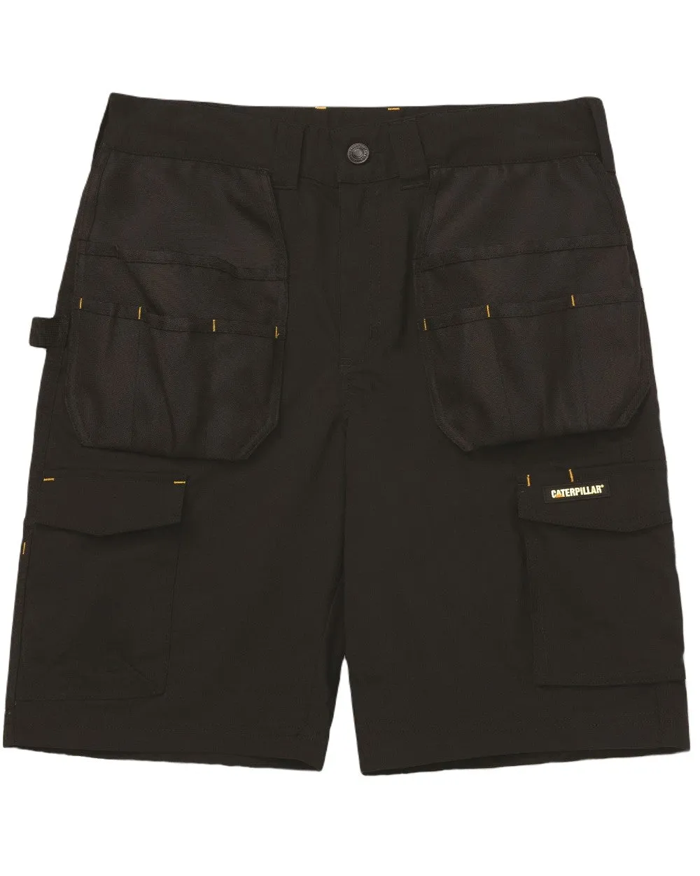 Ombre effect Double Layered Knees Caterpillar Mens Nexus Holster Stretch Shorts