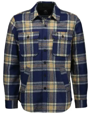 Swanndri Mens Kiaraki V3 Wool Shacket Casual Design Digital Core