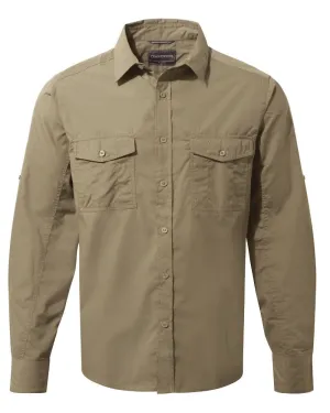 Craghoppers Mens Kiwi Long Sleeved Shirt Team Building