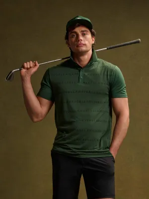 Callaway Legacy Collection? Mens Logo Golf Polo Breathable Top Tri Blend Composition