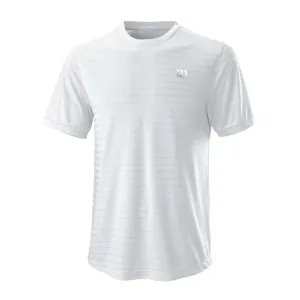 Sporty Flex Seasonal Wear Wilson Striped Crew - White