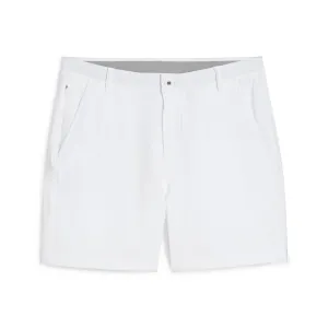 101 Solid 7" Golf Shorts | White Glow Cool Basic Quick Flex Fit