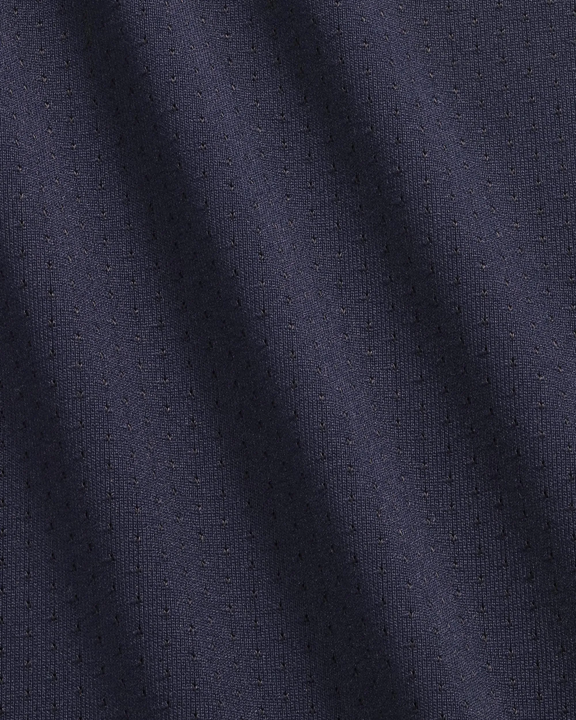 Sleek Style Navy Golf Tech Mesh Polo
