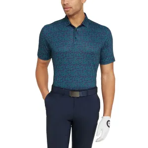 Galvin Green Marlo Breathable Golf Polo Shirt - Navy/Golf Green Urban Chic Golf Ready