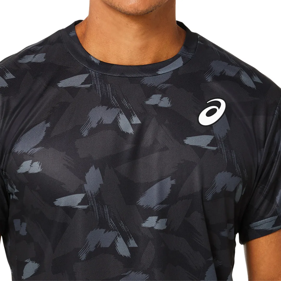 Water Based Ink Print Asics Match Graphic SS Top 2022 - Performance Black
