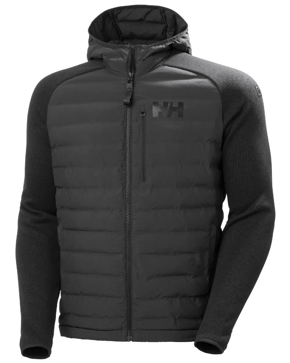 Still Glow UVProtectionFabric Helly Hansen Mens Arctic Ocean Hybrid Insulator Jacket