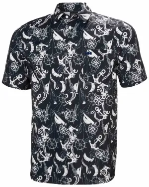 adult clothing decorative element Helly Hansen Mens Fjord Quick Dry Short Sleeve Shirt 2.0
