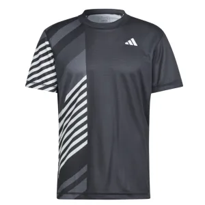 Adidas Men FreeLift Pro Tennis Shirt - Black Layering Options