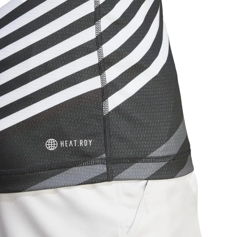 Trendy Comfort Adidas Men FreeLift Pro Tennis Shirt - Black