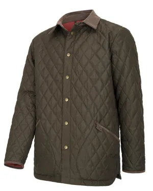 Hoggs of Fife Mens Lochore Quilted Jacket CoolingChannelFabric