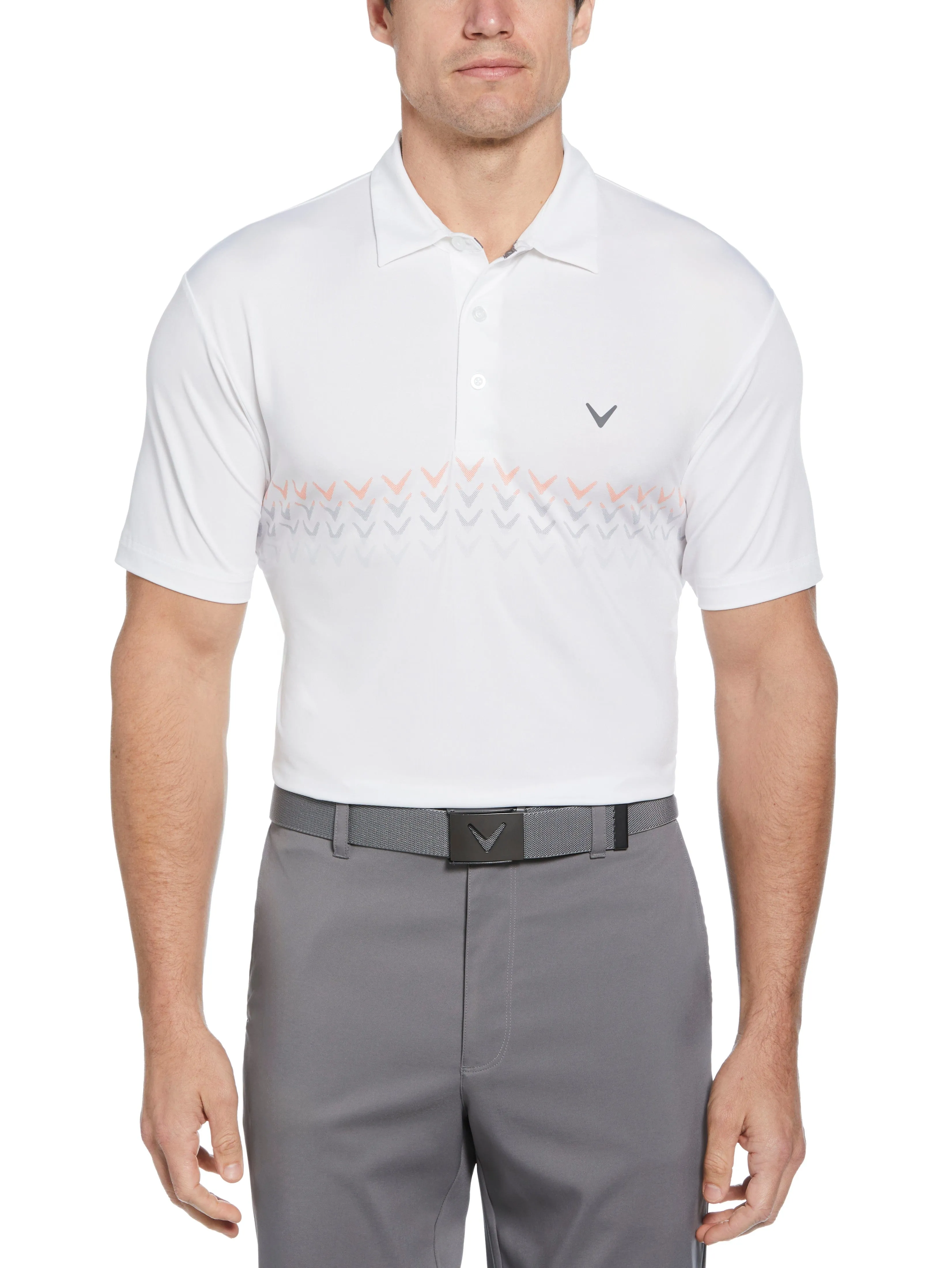Mens Energy Block Polo Essential Comfort