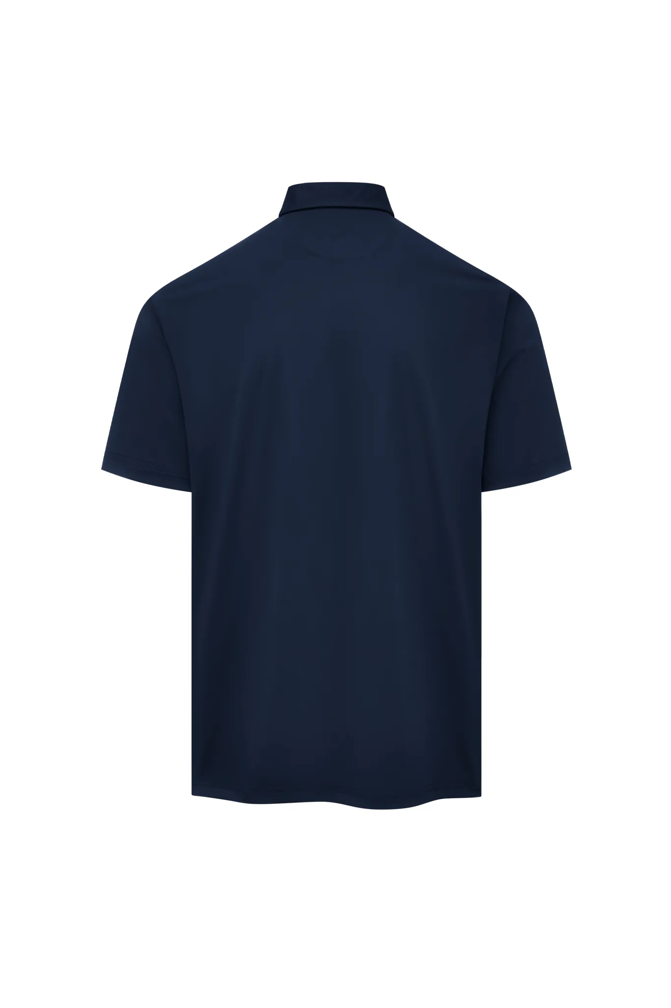 Slim Tailored Snap Placket Polo
