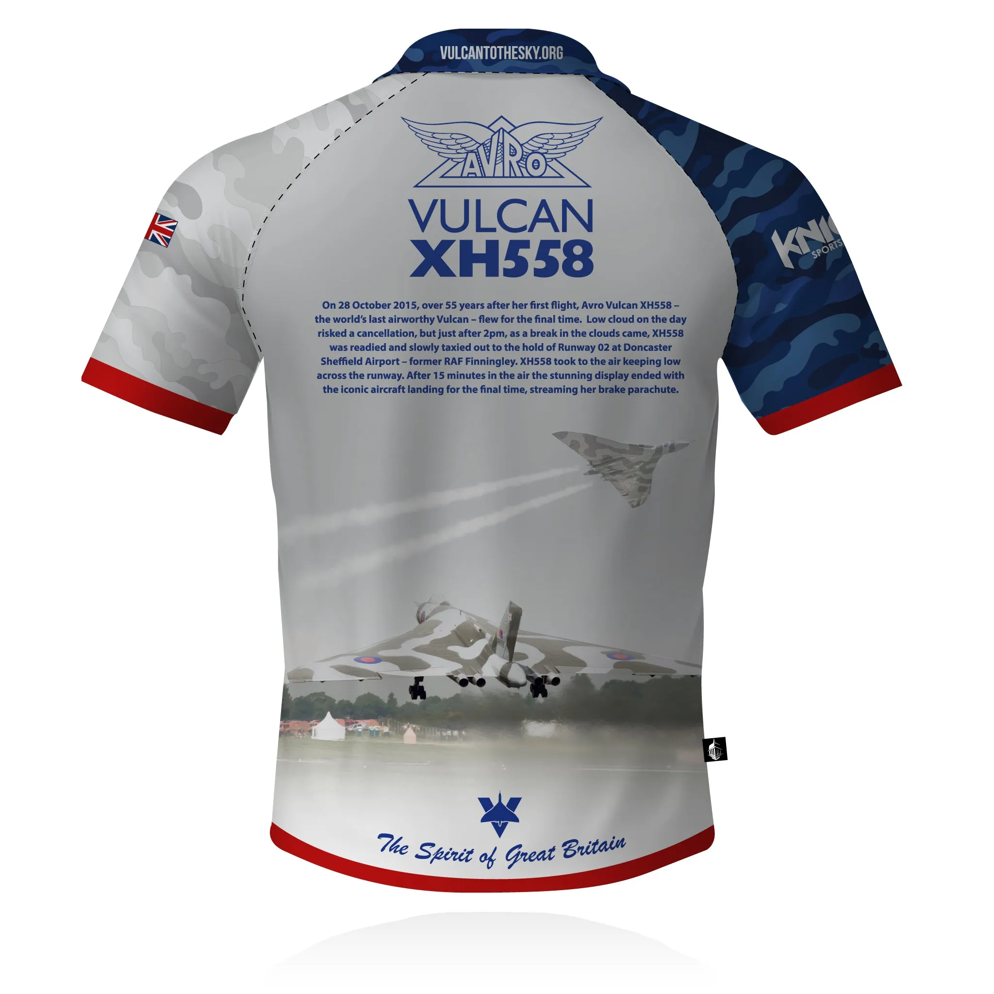 Layer Ready Vulcan to the Sky (Farewell Flight 10th Anniversary) - Tech Polo